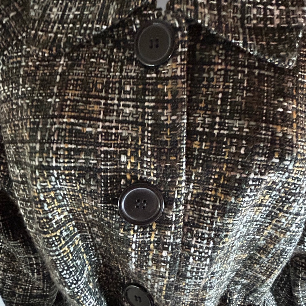 Vintage Appleseed’s petites black tweed jacket women - Picture 4 of 6